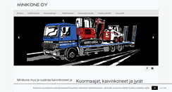 Desktop Screenshot of minikone.com